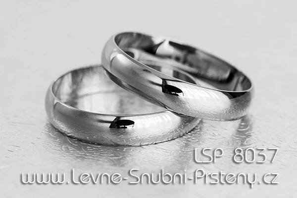Snubní prstýnky z chirurgické oceli LSP 8037