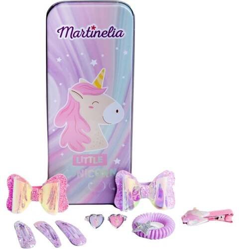 Martinelia Little Unicorn Tin Box dárková sada pro děti