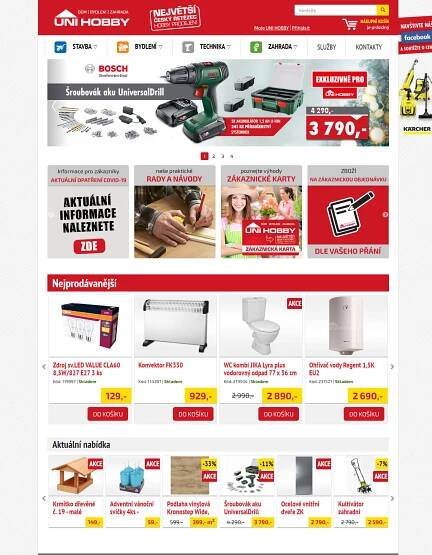 Označte produkt do nákupního košíku