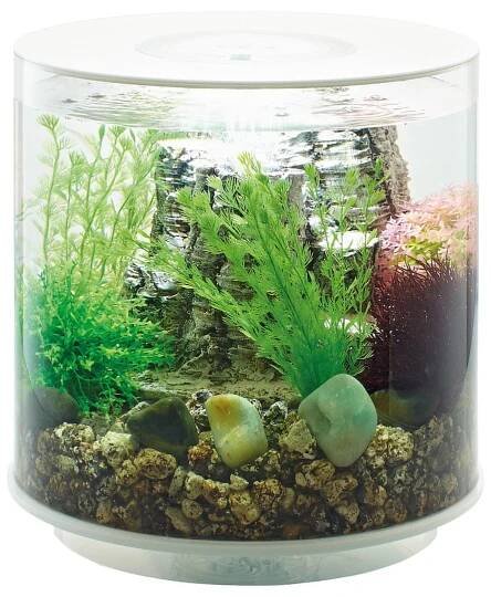 Akvárium Biorb TUBE LED bílé 15l