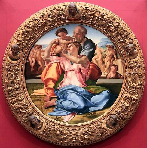 'The Holy Family with the Infant John the Baptist' (also known as 