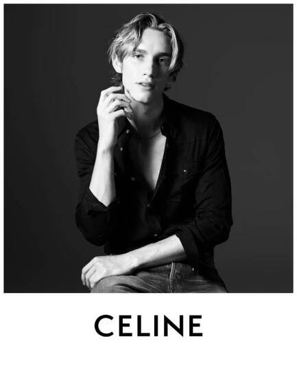 Levon Hawke fronts a new Celine campaign.