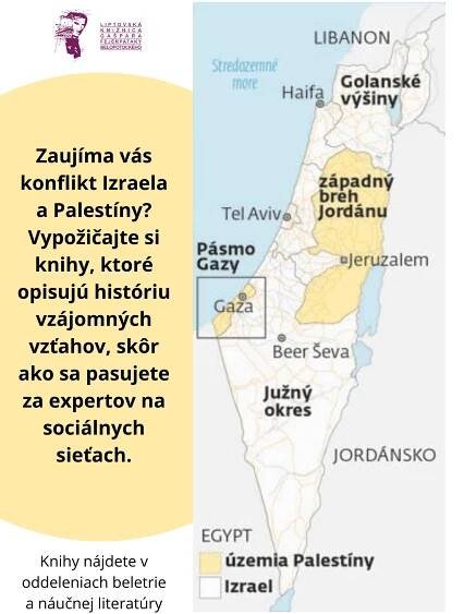 Izrael a Palestína – Liptovská knižnica GFB