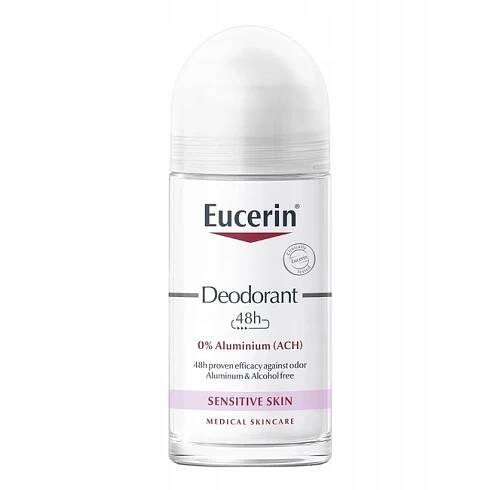 Deodorant Roll-On Eucerin Piel Sensible 50 ml 0 Hliník 48 h