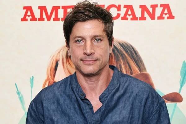 Simon Rex attends the Los Angeles special screening of "Americana" at Desert 5 Spot on August 03, 2025 in Los Angeles, California. 