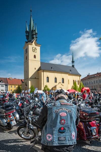 Z akce Route 66, kde byla zároveň zahájena příbramská turistická sezona. Foto: Martin Zoubek