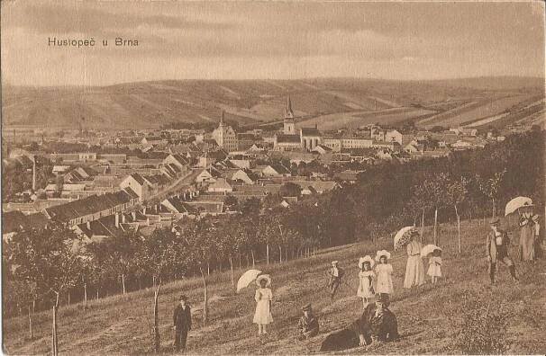 HUSTOPEČE - Břeclav - Pohlednice místopis