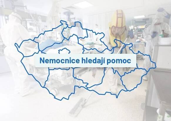 Přehledně: Dobrovolníci i zdravotníci, pomozte. Které nemocnice potřebují vaši pomoc