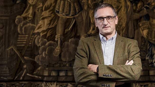 Ruský historik a politolog Sergej Medveděv (9. listopadu 2021)