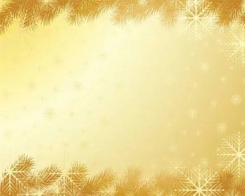 Vánoční zlaté pozadí — Stock obrázek