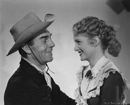 Randolph Scott, Louise Allbritton - The Doolins of Oklahoma - Promo