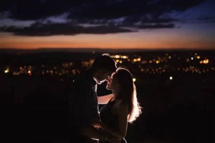 Valentinky den milovníci muž a dívka — Stock fotografie