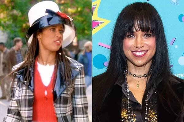 Stacey Dash as Dionne Davenport in 'Clueless'; Stacey Dash attends 90s Con in Hartford, Conn., on March 18, 2023