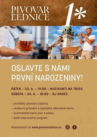 1. Narozeniny Pivovaru Lednice 1