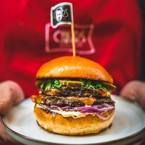5-2. Chimichurri burger