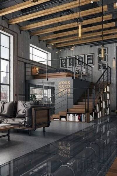 Čím se vyznačuje industriální styl bydlení?