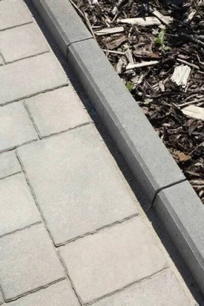 Best Linea I Obrubník 50 x 25 x 8 cm přírodní beton 1 ks