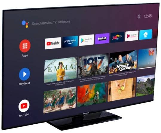 43" 4K Android Smart LED televize s WiFi