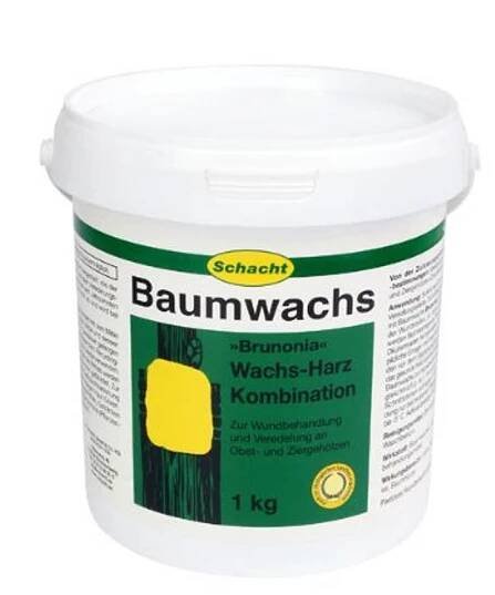 Stromový vosk Schacht Brunonia 1 kg https://test-vergleiche.com/test uzavření rány voskem na stromě/