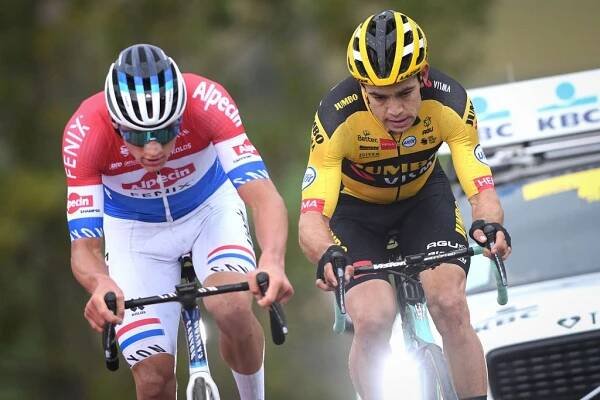 Wout Van Aert and Mathieu van der Poel