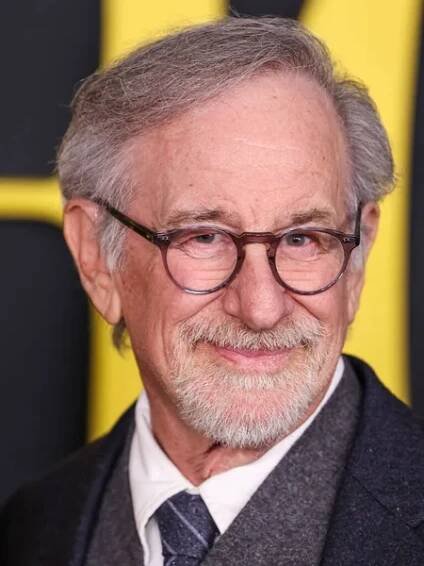 Americký filmový režisér, producent a scenárista Steven Spielberg přijíždí 12. prosince 2023 do Los Angeles, Kalifornie, Spojené státy americké.. — Stock obrázek