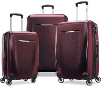 Hardside Luggage with Spinners, 3-Piece Set