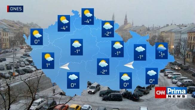 Předpověď počasí 15.12.2022