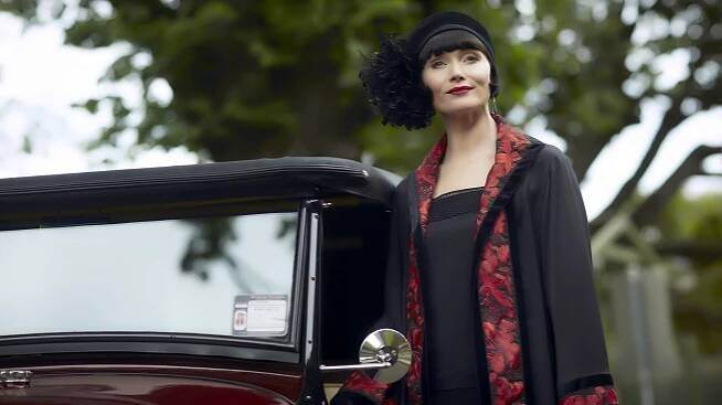 Vražedné záhady slečny Fisherové - Vražda a mozzarella - Z filmu - Essie Davis