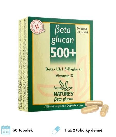 Beta glucan 500+ - Natures