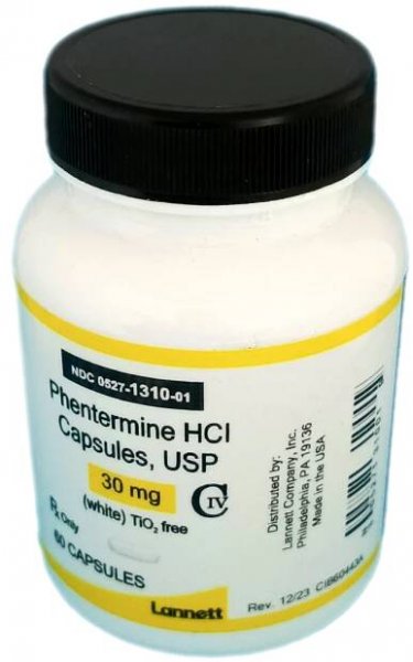 Phentermin 30mg 60 kapslí