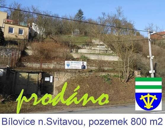 Bílovice nad Svitavou, prodej stavebního pozemku na ulici Havlíčkova - Reality Adamov