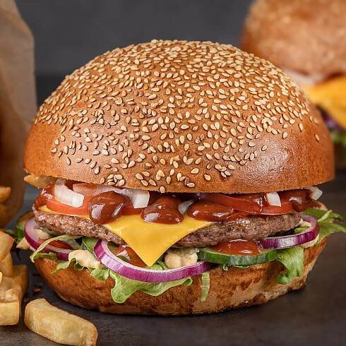 Barbecue-s Marhaburger