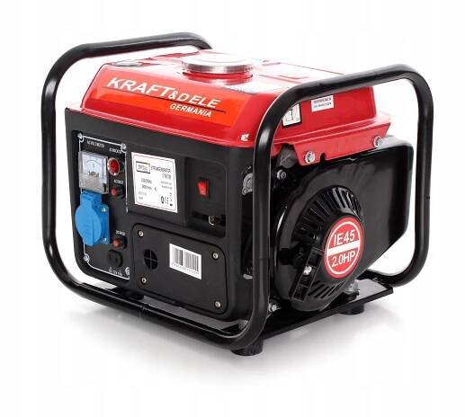 Elektrocentrála (generátor) přenosná benzínová Hutermann HEC-800, 800W max.