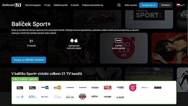 Vodafone TV spustil levný balíček sportovních kanálů - iDNES.cz