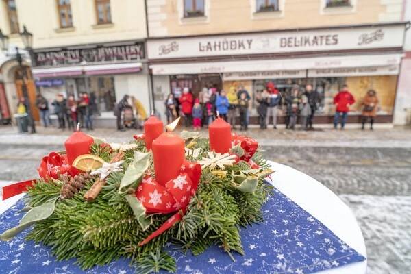 GALERIE: Advent přinesli do Písku nádherní andělé. Podívejte, jak městu sluší