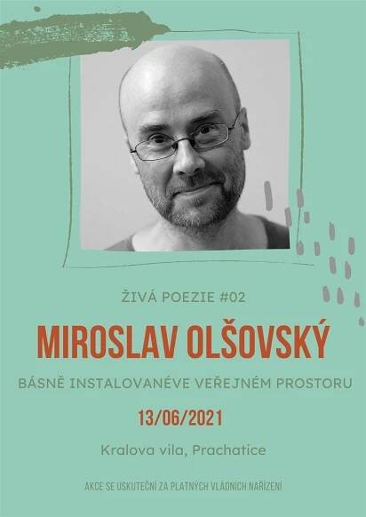Živá poezie #02 – Miroslav Olšovský - visit.prachatice.eu