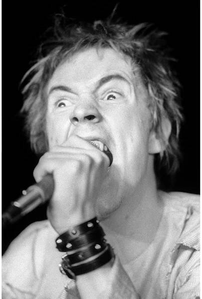 Johnny Rotten (John Lydon) of the Sex Pistols, 1978 by Jay Dickman