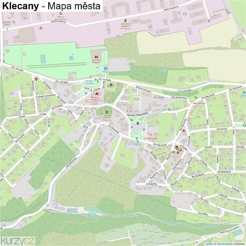 Klecany - mapy | Kurzy.cz