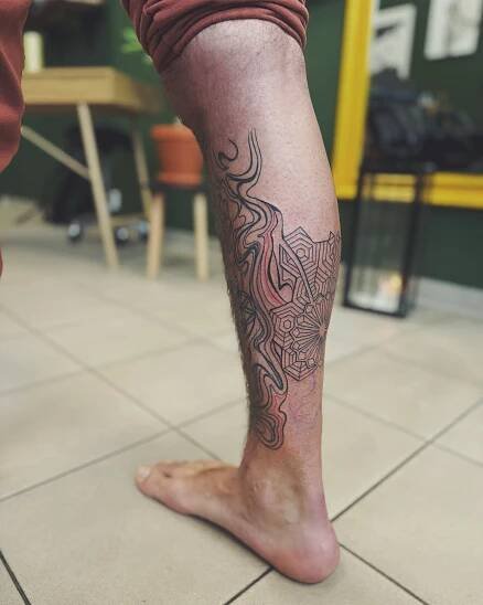 Tetování na Lýtko - Galerie motivů pro inspiraci ✅ | Tetovani.cz