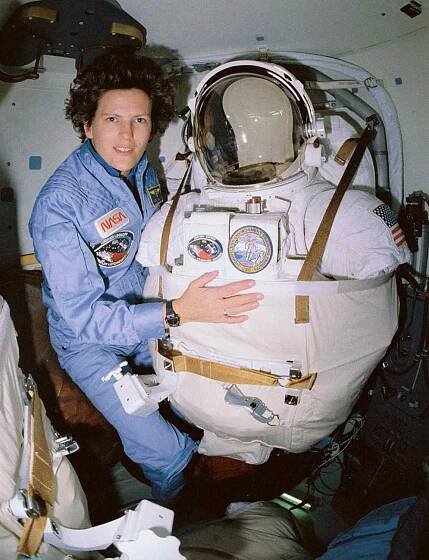 Astronaut Kathryn D. Sullivan