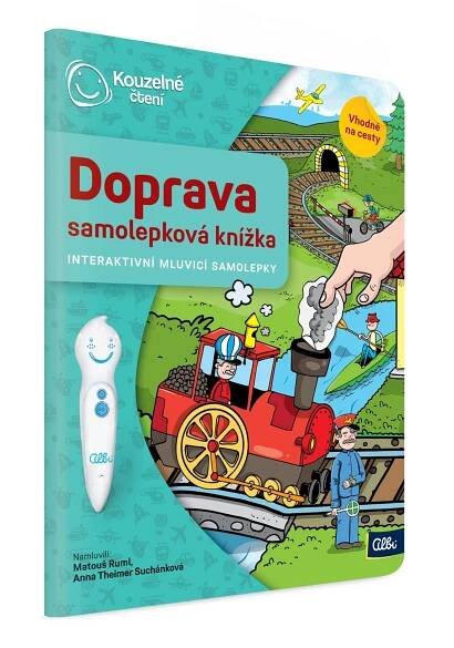 Albi Kouzelné Čtení - Samolepková knížka Doprava ~ 1