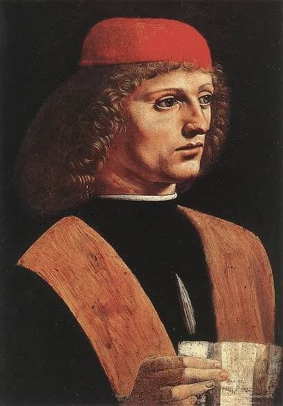 Soubor:Leonardo da Vinci - Portrait of a Musician - WGA12700.jpg – Wikipedie