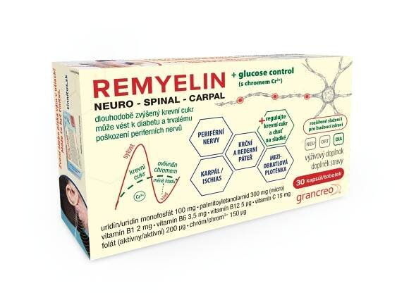 REMYELIN 1×30 cps, výživový doplnok