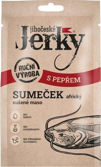 Jihočeské Jerky Sumeček africký s pepřem 15 g
