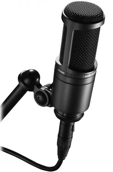 Kondenzátorové studiové mikrofony: Audio-Technica AT2020 Kondenzátorový studiový mikrofon - 3