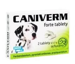 Caniverm forte 0,7g 2tbl