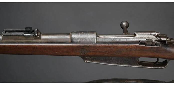 Gewehr 88 Erfurt 1889, v.č. 487, dobrý stav