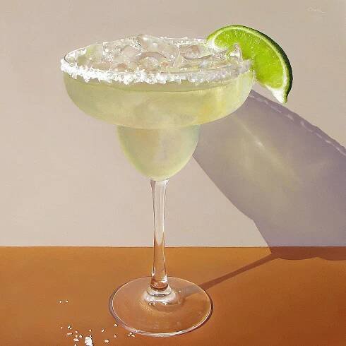  Margarita  oil on panel / 12 x 12 inches  COMMISSION 