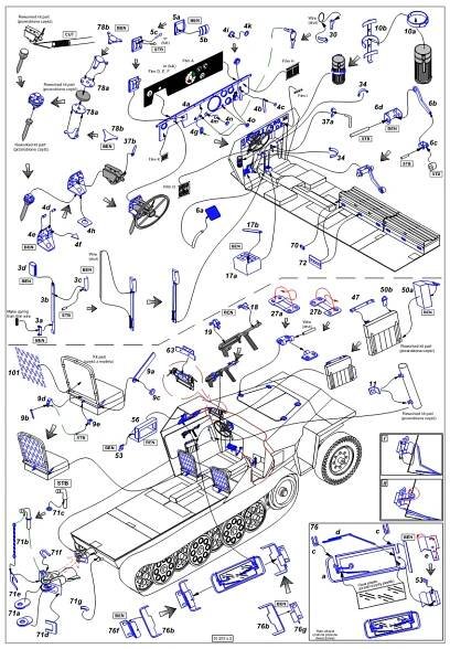 Sd.Kfz. 251/1, Ausf.D vol.1-basic set (AFV)