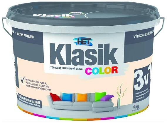 Barva interiér Het Klasik color 0217 béžový kávový /4 kg